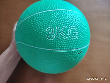 İdman və istirahət: Idman etmek ucun 3kg top trinajor etmek ucun whatsapp aktivdir unvan — 2