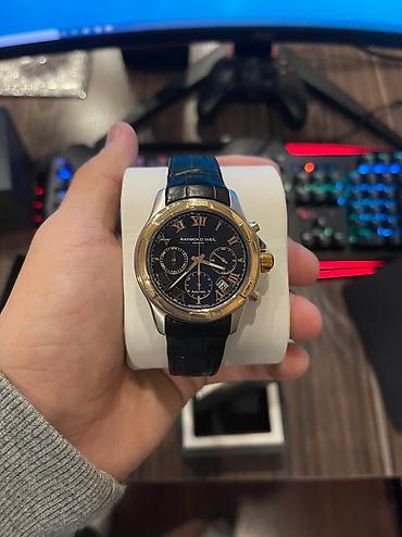 ex nihilo: Классические часы часы, Raymond Weil, Золото, Швейцария, Водонепроницаемые, Президентские, Оригинал, Мужские, Новый — 6