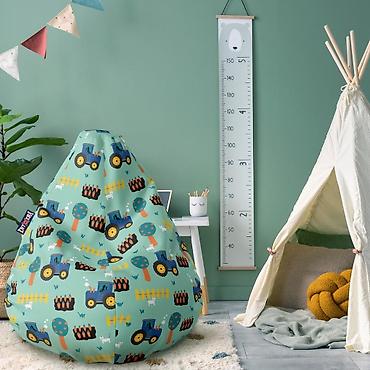 umbro papuce: Lazy Bag za decu – “Malo seoce i plavo traktorče” (šifra: 026-m-270) — 1
