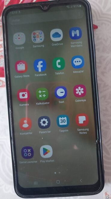 komputer alıram: Samsung Galaxy A12, 64 GB, rəng - Qırmızı, Sensor, Barmaq izi, İki sim kartlı