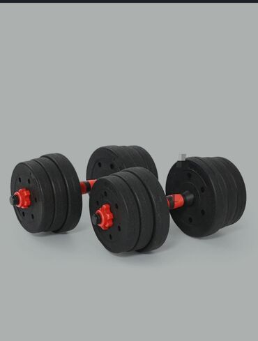 Гантели: 🔥 Гантели-разборные + штанга 3-в-1! 🔥 🏋️‍♂ Идеальный набор для спорта — 8