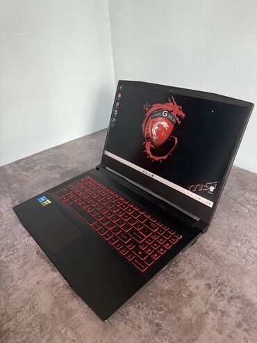 gaming laptop: Ноутбук, MSI, 16 ГБ ОЗУ, Intel Core i5, 15.6 ", Б/у, Для работы, учебы, память NVMe SSD