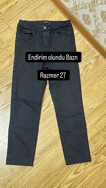 Cinslər və şalvarlar: Cins şalvar, Uniseks, 7 - 8 yaş