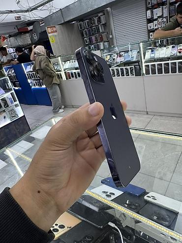 smart king 17 max: IPhone 14 Pro Max, Б/у, 128 ГБ, Deep Purple, Зарядное устройство, Защитное стекло, Чехол, В рассрочку, 79 % — 2