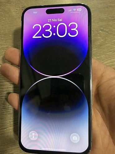 iphone barter var: IPhone 14 Pro Max, 128 GB, Narıncı, Barmaq izi, Face ID, Simsiz şarj — 4
