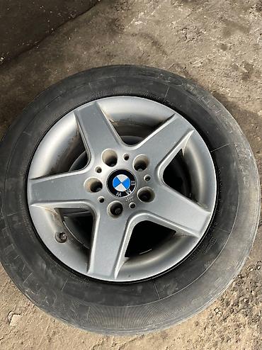 15: Литые Диски R 15 BMW, Пара, отверстий - 5, Б/у — 2