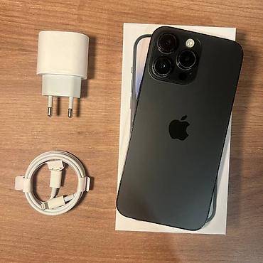 Apple iPhone: IPhone 14 Pro Max, Б/у, 512 ГБ, Черный, Зарядное устройство, 89 % — 1