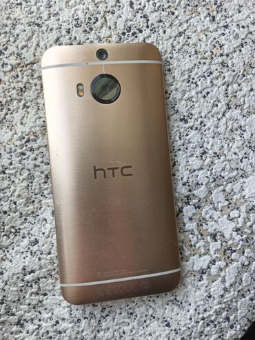 HTC: HTC One M9, Б/у, 32 ГБ, цвет - Золотой, 2 SIM