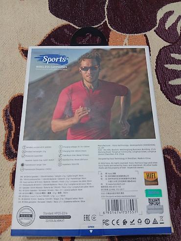 micro cd: Беспроводные наушники Hoco ES51 Sports - Формат: шейный обод для — 2
