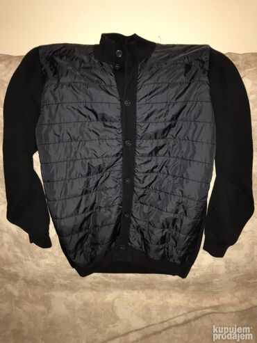 Džemperi: Original Tu Element dzemper jakna L 100% wolle Ramena 50cm rukav — 6