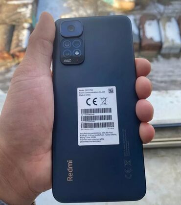 not 8pro: Xiaomi, Redmi Note 11S, Б/у, 128 ГБ, цвет - Черный, 2 SIM
