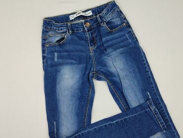 spodenki jeansowe niski stan: Джинси, DenimCo, 12 р., 152, стан - Дуже гарний