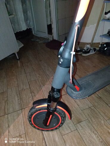 Elektrikli samokatlar: Elektrikli skuter 1200 m özüm almişam - Ön amortizatorlu (ikişaftlı) — 7