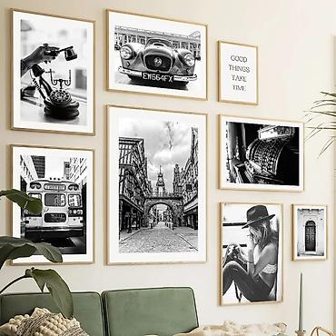 Картины: Картины в рамках/ассортимент: композиции из 2х/3х/4х, а также — 7