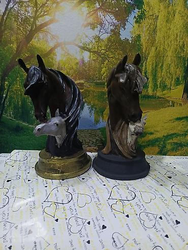 at figurları: Fiqur, Keramika, rəng - Qəhvəyi — 8