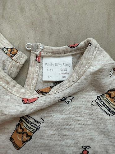 Futbolkalar: Futbolka, Qız üçün, 3 - 6 ay, Benetton — 6