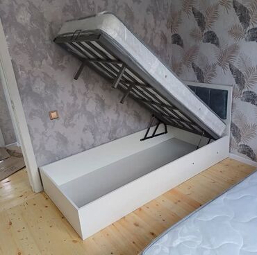 Çarpayılar: Yeni, Təknəfərlik çarpayı, Bazalı, Matras ilə — 6