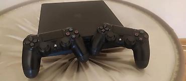 PS4 (Sony Playstation 4): PlayStation 4 Slim - PS4 Slim 500 gb ideal veziyyetde! - 2 ədəd — 5