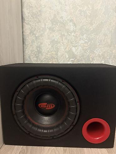 maşın üçün adapter: Boschman 300 Rms 1400w Qutusuz 90 Azn Avtomobil üçün sabvufer - — 1