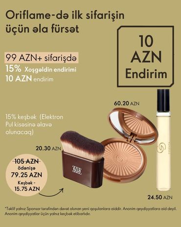 Manikür və pedikür məhsulları: Oriflame gözəllik və şəxsi qulluq məhsulları - Feet Up Expert — 59