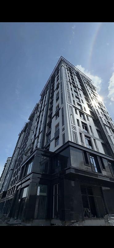 бишкек парк: 2 комнаты, 85 м², Асанбай мкр Элитка, 12 этаж, ПСО (под самоотделку) — 3