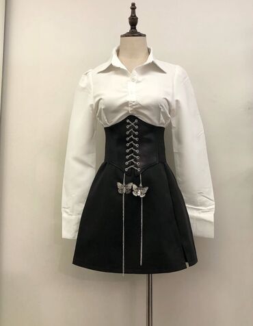 kvm переключатели smb value: Рубашка с корсетом 
Размеры М