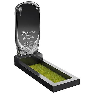 Ритуальные услуги: Чистка могил, Изготовление крестов, Изготовление овалов с фото | Мраморная крошка, Травертин, Габбро | Оформление — 14