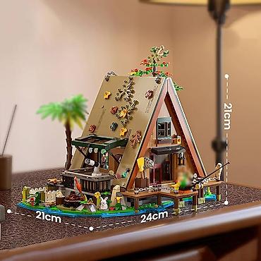🌲 Конструктор FOREST CABIN 1486 мини деталей Доставка бесплатно