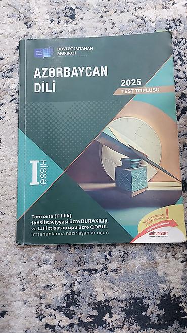 Azərbaycan dili Testlər 11-ci sinif, DİM, 1-ci hissə, 2024 il