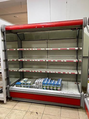 Mağaza avadanlığı: Mağaza avadanlıqları satılır – komplekt. Tərkib: - Şaquli tip döşəmə — 6