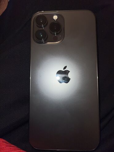 iphone xoş max: IPhone 13 Pro Max, 256 GB, Matte Space Gray, Barmaq izi, Simsiz şarj, Face ID