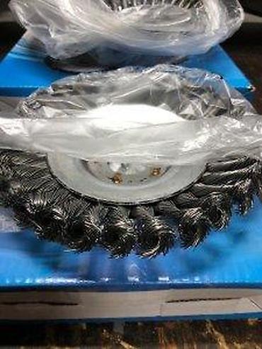 Rezne i brusne ploče: Derusting Weeding Wheel – čelična pletena žičana četka/ploča za — 9