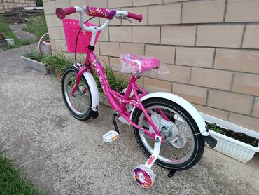 Dečiji bicikli: Deciji bicikl X-Kids 16" za devojcice sa pom ljubicasta Decija — 6