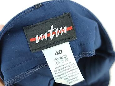 mom jeans plus size: Spodnie materiałowe damskie, rozmiar L — 4