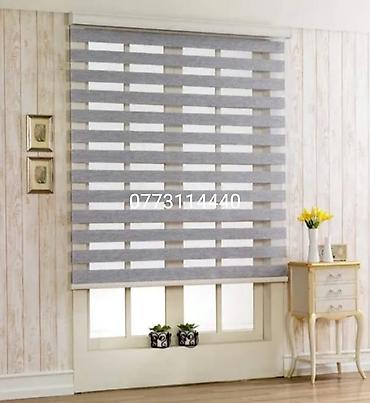 Jalüzlər: Zebra jalüz pərdələr - İkiqat qatlı zebra mexanizmi: şəffaf və — 5