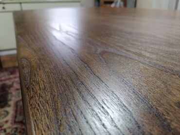 стол из дерева под заказ: Кухонный Стол, цвет - Коричневый, Новый