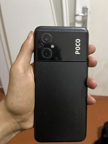 pocophone: Poco M5, 128 ГБ, цвет - Черный, Сенсорный, Отпечаток пальца, Face ID