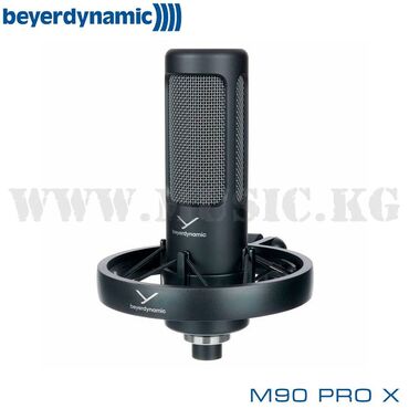 колонка с микрофоном: Конденсаторный микрофон Beyerdynamic M 90 PRO X Beyerdynamic M 90 PRO
