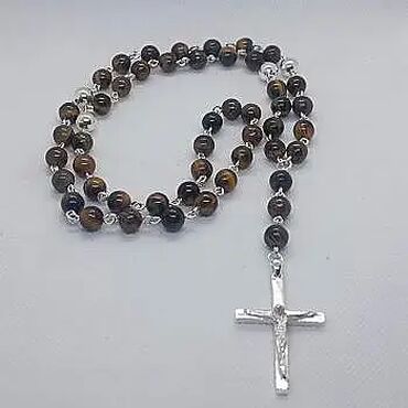 Ogrlice: Lančić, Handmade, Materijal: Kristal, Perlice, Srebro — 20