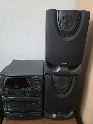 Музыкальные центры: Philips FW330 aux radio iştiyir vintage mərkəz CD kasset iştamir — 1