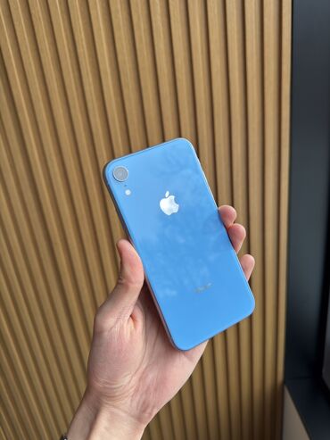 Apple iPhone: IPhone Xr, Б/у, 128 ГБ, Голубой, 100 % — 1