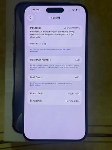 Apple iPhone: IPhone 15 Pro Max, 256 GB, Black Titanium — 4