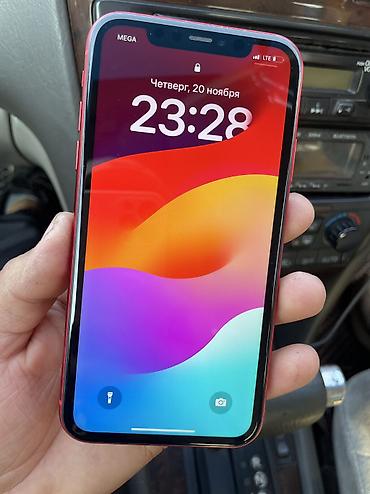 poco 3pro: IPhone 11, Б/у, 64 ГБ, Красный, Чехол, Кабель, 73 % — 3