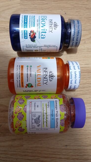 Vitaminlər və BAƏ: Qida əlavələri dəsti - Maqnezium (Mg) tabletləri – 60 q (1,0 q x 60 — 6