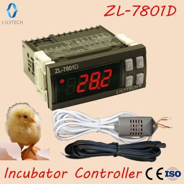 Контроллер LILYTECH ZL-7801D (темп + влажность + 2 Контроллер LILYTECH
