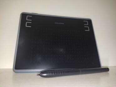 персональный компьютер: Huion, Б/у, Размер A5, Кабель, Совместим с Windows, Linux, macOS