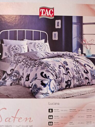 bocka satışı: Новый Для взрослых Двуспальное 4 сезона Сатин Комплект постельного белья, Бесплатная доставка