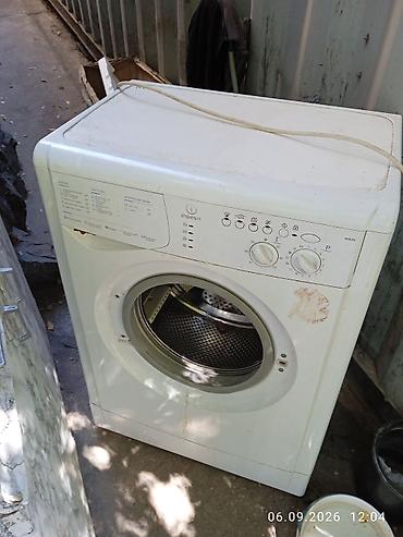 sli: Стиральная машина Indesit WISL 92, фронтальная загрузка.б/у,рабочая — 1