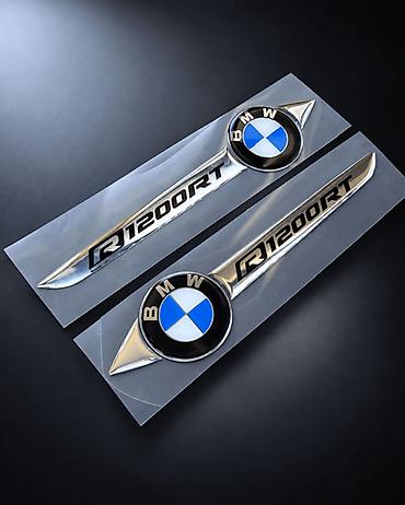 massking gts: BMW r1200RT 3D Stikeri nalepnice - 2872 BMW R1200RT 3D Stikeri – Hrom — 2