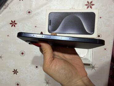 Apple iPhone: IPhone 15 Pro, 256 GB, Blue Titanium, Simsiz şarj — 3